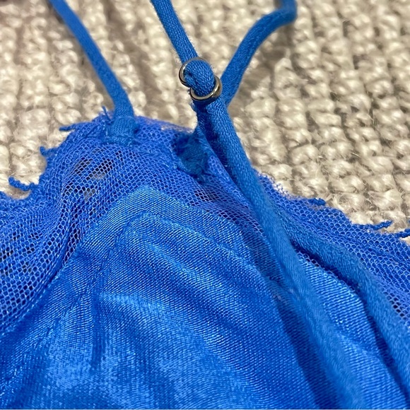 Free People FP One Ilektra Bralette in Electric Blue (XS) - Picture 6 of 9